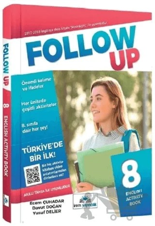 Follow up 8 English Activity Book LGS – Davut Doğan – İrem Yayıncılık kitap kapağı