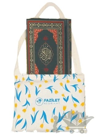 Özel Bez Çantalı Orta Boy Kuran-ı Kerim – Kayışzade Hafız Osman – Fazilet Neşriyat kitap kapağı