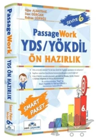 YDS Passage Work Ön Hazırlık Seviye 6 – Rıdvan Gürbüz, Suat Gürcan, Uğur Albayrak – İrem Yayıncılık kitap kapağı