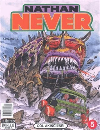 Nathan Never Sayı: 5 Çöl Akıncıları – Lal Kitap kitap kapağı