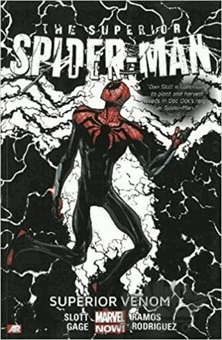 Superior Spider-Man Volume 5: The Superior Venom – Dan Slott, Humberto Ramos – Marvell kitap kapağı