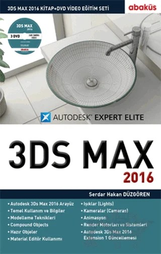 3 DS Max 2016 Eğitim Seti – Serdar Hakan Düzgören – Abaküs Kitap kitap kapağı