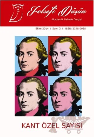 Felsefi Düşün Akademik Felsefe Dergisi Sayı: 3 - Ekim 2014 – Pinhan Yayıncılık kitap kapağı