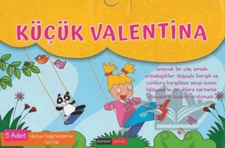 Küçük Valentina 5 Kitap – Kolektif – Gendaş Çocuk kitap kapağı