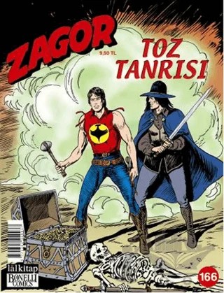 Zagor Sayı: 166 - Toz Tanrısı – Lal Kitap kitap kapağı