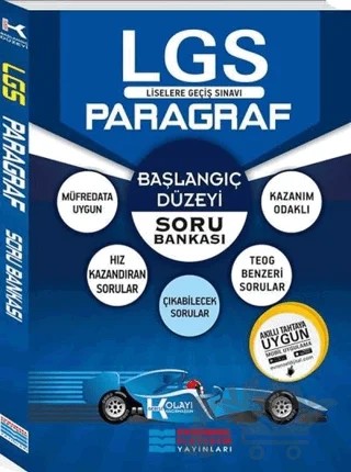 8. Sınıf LGS Başlangıç Düzey K Serisi Paragraf Soru Bankası – Kolektif – Evrensel İletişim Yayınları kitap kapağı