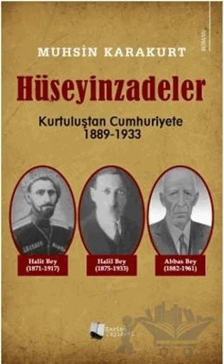 Hüseyinzadeler – Muhsin Karakurt – Karina Yayınevi kitap kapağı
