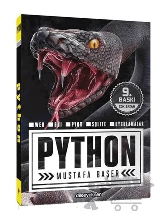 Python – Mustafa Başer – Dikeyeksen Yayın Dağıtım kitap kapağı