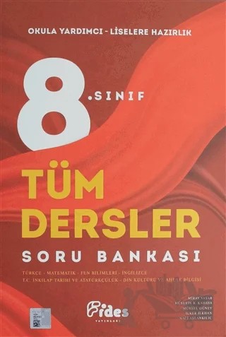 8. Sınıf Tüm Dersler Soru Bankası – Kolektif – Fides Yayıncılık kitap kapağı