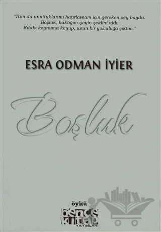 Boşluk – Esra Odman İyier – Bencekitap kitap kapağı