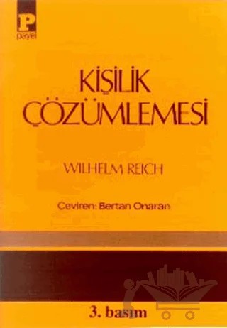 Kişilik Çözümlemesi – Wilhelm Reich – Payel Yayınları kitap kapağı