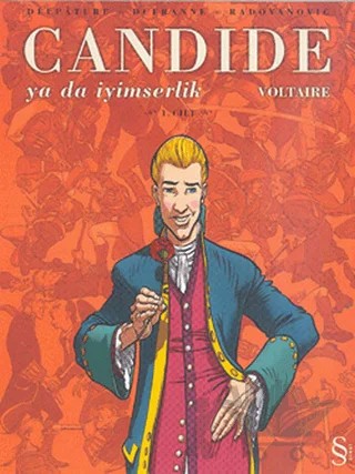 Candide ya da İyimserlik 1. Cilt – François Marie Arouet Voltaire – Everest Yayınları kitap kapağı