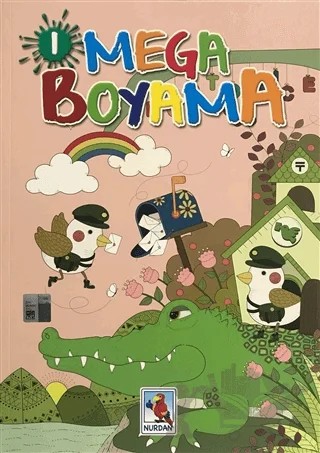 Mega Boyama 1 – Kolektif – Nurdan Yayınları kitap kapağı