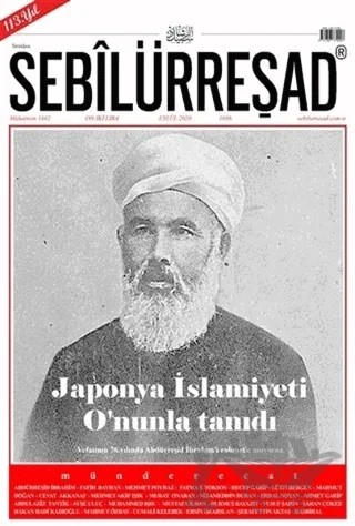 Sebilürreşad Dergisi Sayı: 1056 Eylül 2020 – Sebilürreşad Yayınevi kitap kapağı