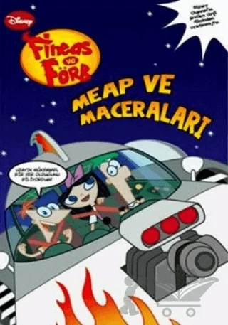 Fineas ve Förb - Meap ve Maceraları – John Green – Doğan Egmont Yayıncılık kitap kapağı