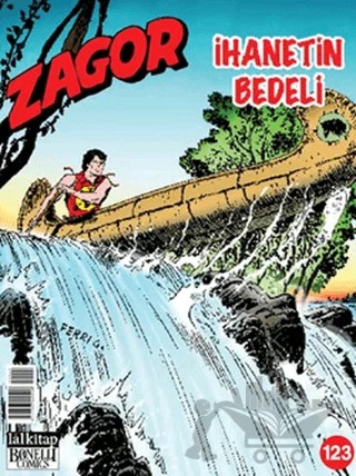 Zagor Sayı: 123 İhanetin Bedeli – Lal Kitap kitap kapağı