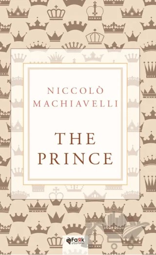 The Prince – Niccolo Machiavelli – Fark Yayınları kitap kapağı