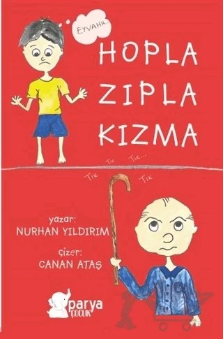 Hopla Zıpla Kızma – Nurhan Yıldırım – Parya Kitap kitap kapağı