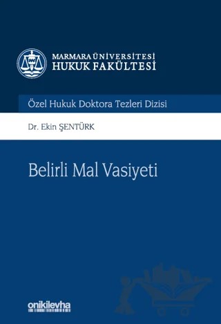Belirli Mal Vasiyeti – Ekin Şentürk – On İki Levha Yayınları kitap kapağı