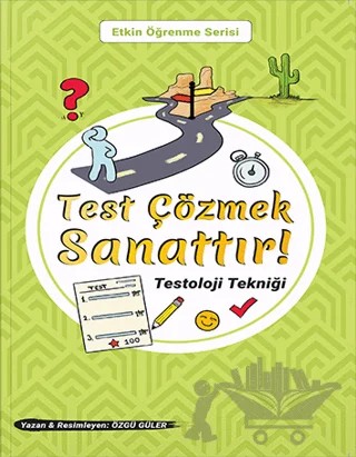 Test Çözmek Sanattır Testoloji Tekniği – Özgü Güler – Özgü Güler Akademi kitap kapağı