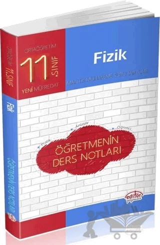11. Sınıf Fizik Öğretmenin Ders Notları – Kolektif – Editör Yayınevi kitap kapağı