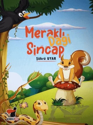 Meraklı Sincap Dagi – Şükrü Uyar – Benekli Kedi Yayınevi kitap kapağı