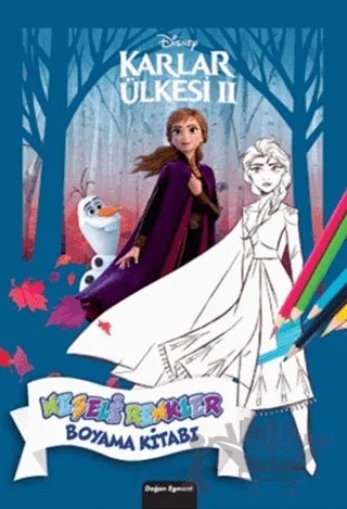 Disney Karlar Ülkesi 2 Neşeli Renkler Boyama Kitabı – Kolektif – Doğan Egmont Yayıncılık kitap kapağı
