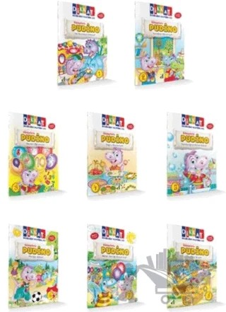 1. Sınıf Hikayelerle Pudino Eğitim Seti (8 Kitap Takım) – Kolektif – Damla Yayınevi kitap kapağı