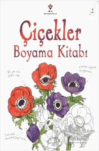 Çiçekler Boyama Kitabı – Susan Meredith – TÜBİTAK Yayınları kitap kapağı