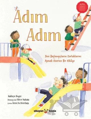 Adım Adım – Kathryn Boger – Okuyan Koala kitap kapağı