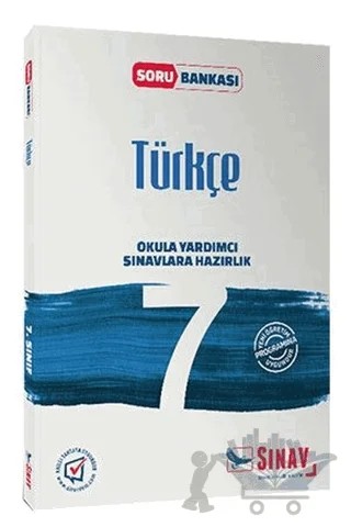 7. Sınıf Türkçe Soru Bankası – Kolektif – Sınav Yayınları kitap kapağı