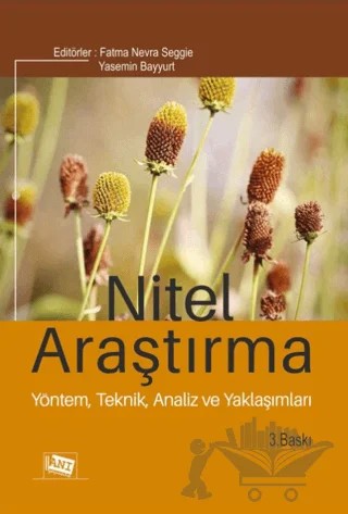 Nitel Araştırma – Fatma Nevra Seggie, Yasemin Bayyurt – Anı Yayıncılık kitap kapağı
