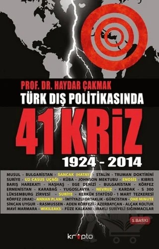 Türk Dış Politikasında 41 Kriz – Haydar Çakmak – Kripto Basım Yayın kitap kapağı