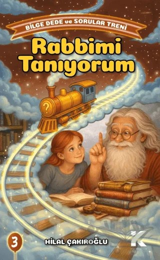Bilge Dede ve Sorular Treni 3 - Rabbimi Tanıyorum – Hilal Çakıroğlu – Kiba Yayımcılık kitap kapağı