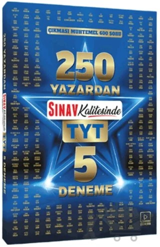 TYT 250 Yazardan Sınav Kalitesinde 5 Deneme – Kolektif – Sınav Yayınları kitap kapağı