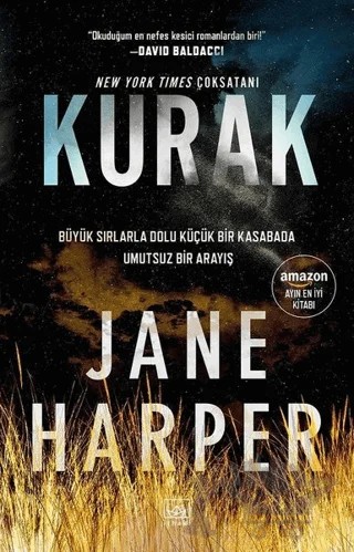 Kurak – Jane Harper – İthaki Yayınları kitap kapağı