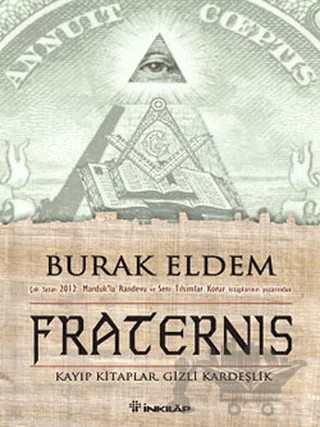 Fraternis Kayıp Kitaplar, Gizli Kardeşlik – Burak Eldem – İnkılap Kitabevi kitap kapağı