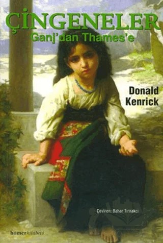 Çingeneler Ganj'dan Thames'e – Donald Kenrick – Homer Kitabevi kitap kapağı