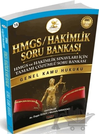 2026 HMGS Hakimlik Genel Kamu Hukuku Soru Bankası – Mustafa Karadeniz, Özgür Özsoy – Savaş Yayınevi kitap kapağı