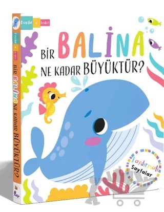 Bir Balina Ne Kadar Büyüktür? – Lisa Regan – İndigo Çocuk kitap kapağı