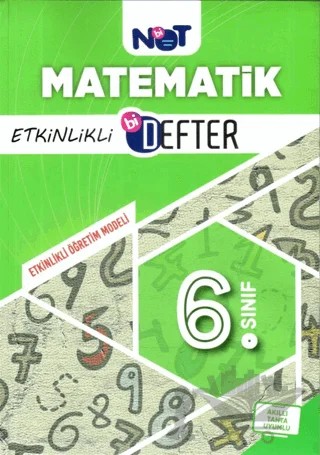 6. Sınıf Matematik Etkinlikli Bi Defter – Kolektif – Bi Not Yayınları kitap kapağı