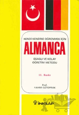 Kendi Kendine Öğrenmek İçin Almanca – Rahmi Öztoprak – İnkılap Kitabevi kitap kapağı