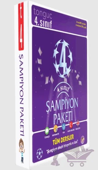 4. Sınıf Şampiyon Paketi – Kolektif – Tonguç Akademi kitap kapağı