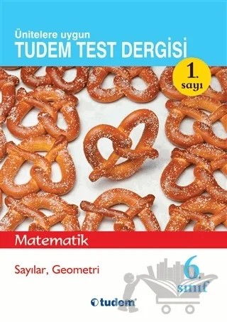 6. Sınıf Matematik Test Dergisi ( 8`li Set ) – Tudem Yayınları kitap kapağı