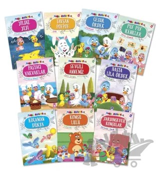 Mini Masallar 4 - (10 Kitap Takım) – Nalan Aktaş Sönmez – Timaş Çocuk kitap kapağı