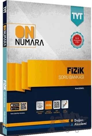 TYT On Numara Fizik Soru Bankası – Murat Şengül – Doğan Akademi kitap kapağı