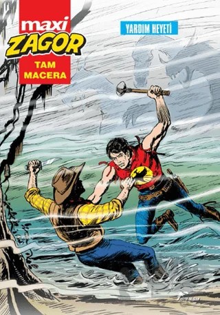 Zagor Maxi 9 - Yardım Heyeti – Jacopo Rauch – Çizgi Düşler Yayınevi kitap kapağı