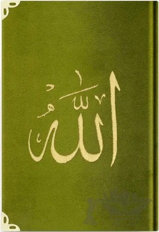 Büyük Cep Boy Kadife Kur'an-ı Kerim (Yeşil, Nakışlı, Yaldızlı, Mühürlü) - Y8 Yeşil – Kolektif – Hayrat Neşriyat kitap kapağı