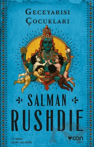 Geceyarısı Çocukları – Salman Rushdie – Can Yayınları kitap kapağı
