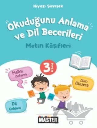 3. Sınıf Junior Master Okuduğunu Anlama ve Dil Becerileri Metin Kaşifleri – Kolektif – Okyanus Yayınları kitap kapağı